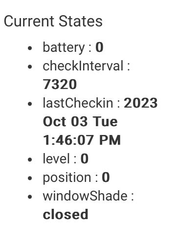 ikea blinds devices hubitat