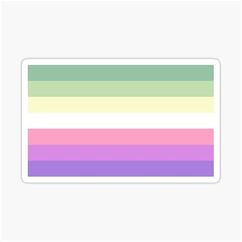 Genderfae Pride Flag Sticker For Sale By Pastelmemer Redbubble