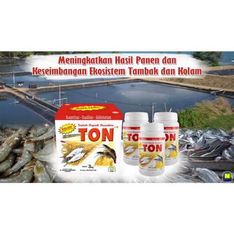 Jual Ton Pupuk Tambak Organik Nusantara Kg Pakan Ikan Dan Udang