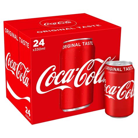 Coca-Cola Original Taste, 330 ml, Pack of 24: Amazon.co.uk: Prime Pantry