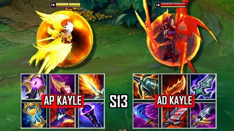 AP KAYLE Vs AD KAYLE FULL BUILD FIGHTS WHICH BUILD IS BETTER YouTube