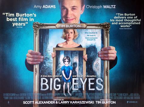 Critique Ciné BIG EYES de Tim Burton Xav B log Grands yeux Film