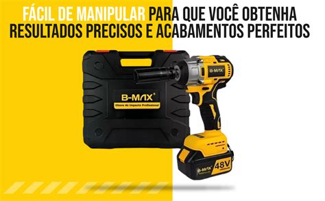 Qual A Melhor Parafusadeira De Impacto - Kit Parafusadeira, Furadeira e Chave de Impacto Sem Fio 48V com 2 ...