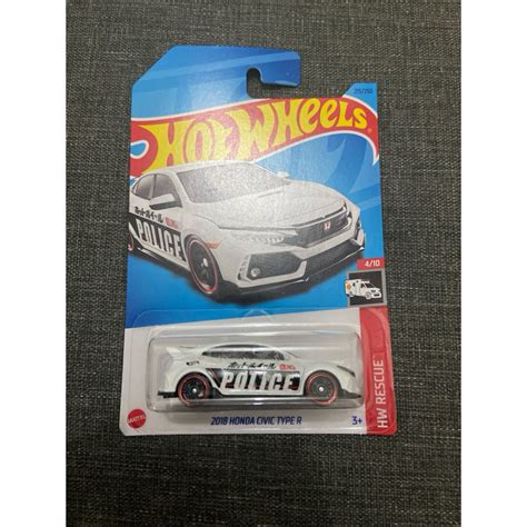 Jual Hotwheels Hot Wheels 2018 Honda Civic Type R HW Rescue Shopee Indonesia
