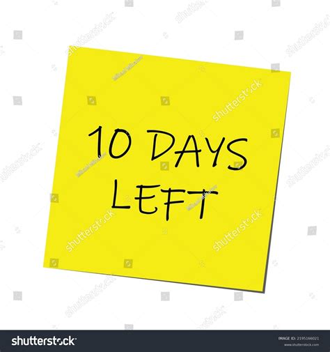 days left sign label vector stock vector royalty