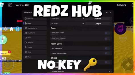 Best Blox Fruit REDz Hub Script NO KEY PASTEBIN YouTube