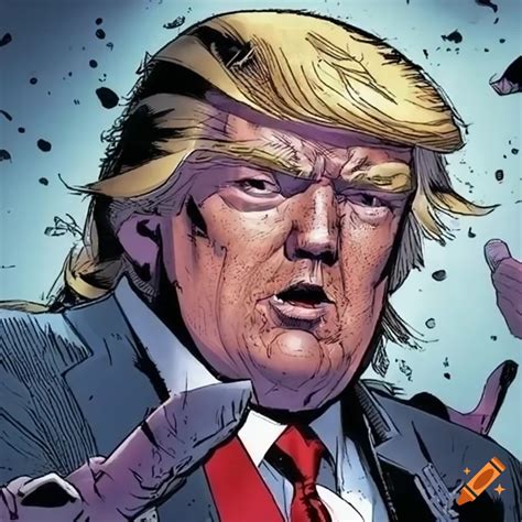 Marvel Comic Villain Inspired By Donald Trump On Craiyon