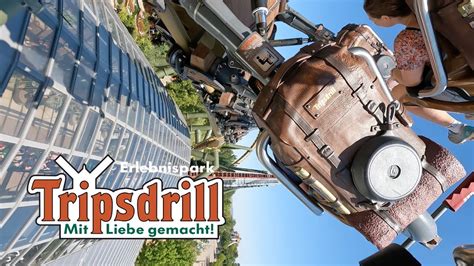 Hals Ber Kopf Back Row Tripsdrill Onride Offride K Youtube