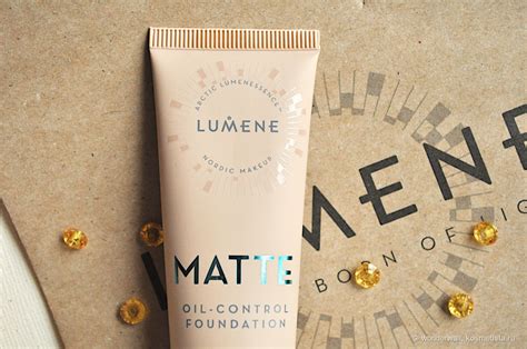 Матирующий тональный крем Lumene Matte oil-control Foundation 1 Classic ...