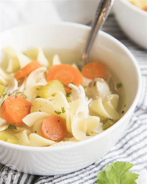 Slow Cooker Chicken Noodle Soup Like Mother Like Daughter