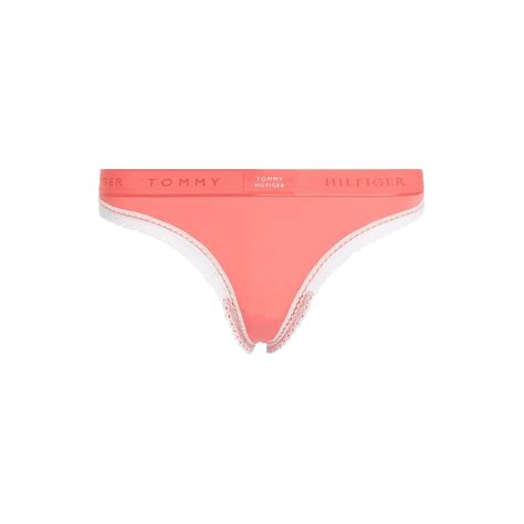 Tommy Hilfiger Bikini Ext Sizes Women Pink Dawn Flannels