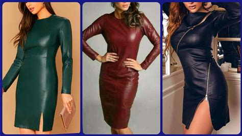 Most Demanding Elegant And Likely Faux Leather Tight Bodycon Outfits