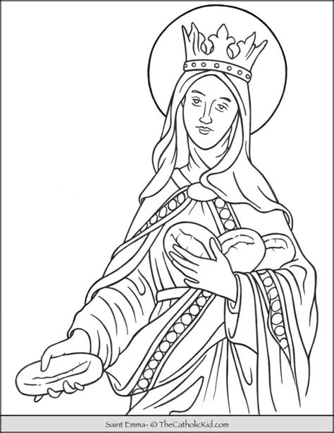 Saint Coloring Pages The Catholic Kid Saint Coloring Coloring