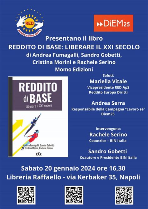 Reddito Di Base In Italia Partiamo Da Napoli Associazione Red