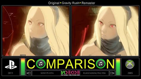 Gravity Rush Ps Vita Vs Playstation Side By Side Comparison Youtube