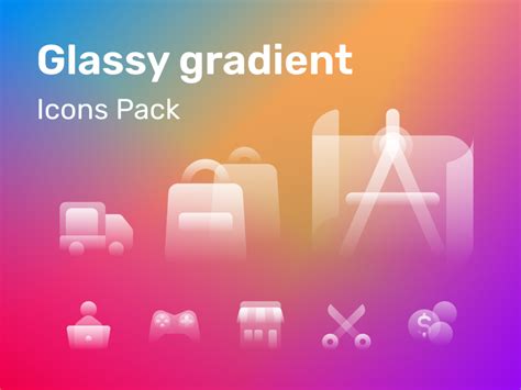 Glassy Icons Pack