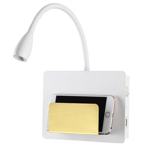 Бра Shirk Белое с Подставкой для телефона по цене 7 700 руб. купить в ...