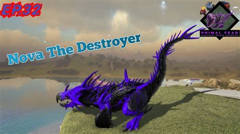 Nova The Destroyer Boss Fight Ark Primal Fear Ark Survival