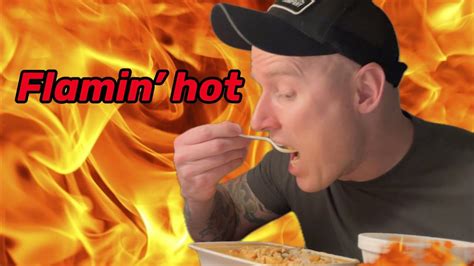 I Ate Flamin Hot Thai Food YouTube