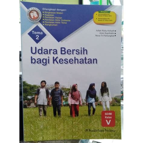 Jual Buku PR Tema 2 Kelas 5 Udara Bersih Bagi Kesehatan Shopee