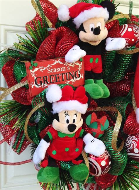 Decoraci N De Navidad Con Mickey Y Minnie Ideas Y Tips