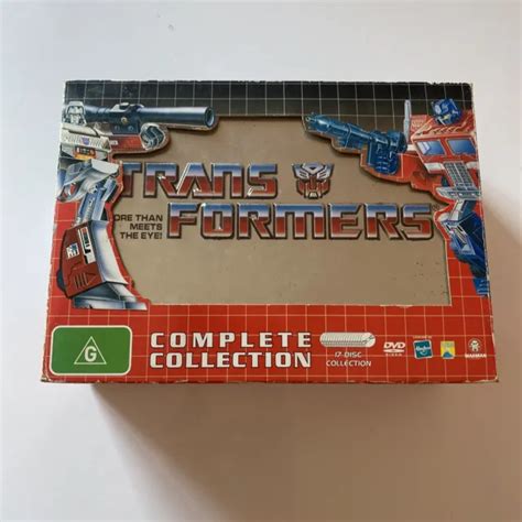 Transformers Generation 1 Complete Collection 17 Disc 2007 Dvd Series