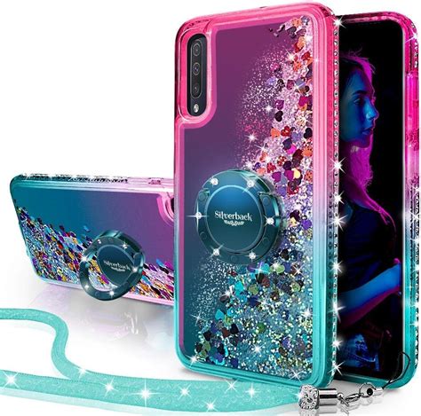 Miss Arts Coque Pour Samsung Galaxy A Fille Silicone Paillette Bling