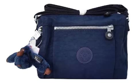 Bolsa Tiracolo Kipling Modelo Wes True Blue Original Cor Azul