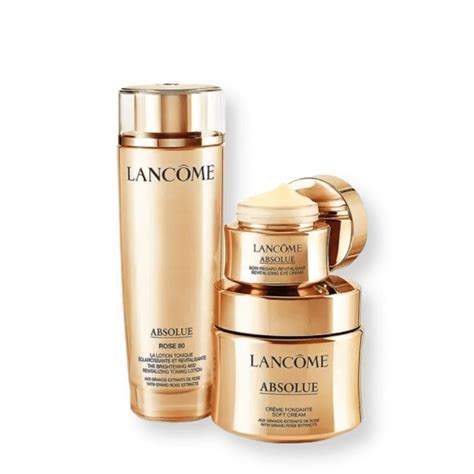 LANCÔME 兰蔻 菁纯臻颜经典三件套装礼盒 精粹水150ml 面霜清爽60ml 眼霜20ml 友和 YOHO