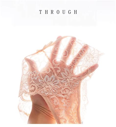 Manufacturer Woman Hot Sexy Lace Low Waist Panty Bow Sexy T Back Panties Cheeky Teen Thong