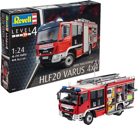 Revell Man Schlingmann HLF 20 VARUS 4x4 Vigili Del Fuoco Kit Di