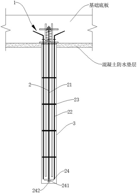 一种用于基础抗浮的新型预应力锚杆装置的制作方法