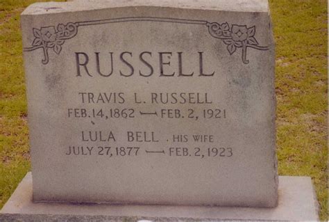 Travis Leach Russell M Morial Find A Grave