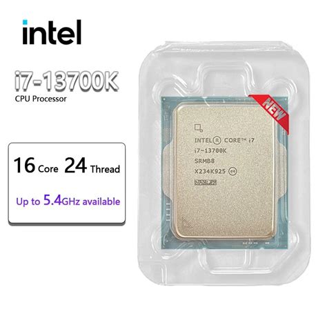Intel Core i7-13700K i7 13700K 3.4 GHz 16-Core 24-Thread CPU Processor ...