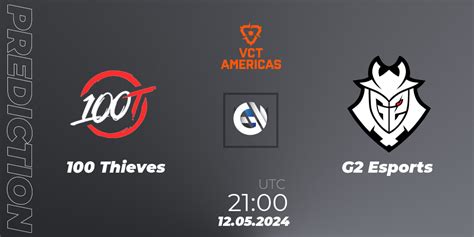 100 Thieves Vs G2 Esports Betting TIp Match Prediction 12 05 2024 At