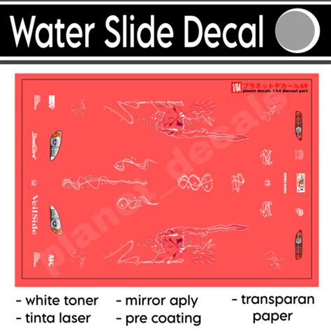 Jual Decal White Toner Hot Wheels Honda S Fast Furious Suki Kota Surabaya Planet