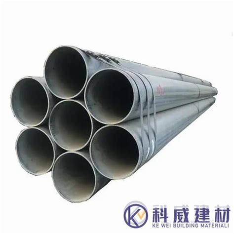 Astm Hot Dip Galvanized Steel Round Tube Pipe With Hollow Section In Buildings Galvanized
