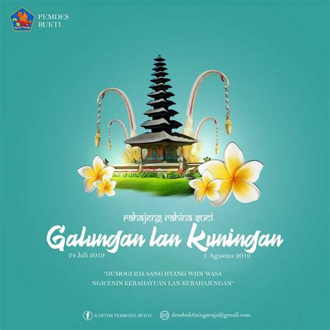 Kami Segenap Aparatur Pemdes Bukti Mengucapkan Selamat Hari Raya