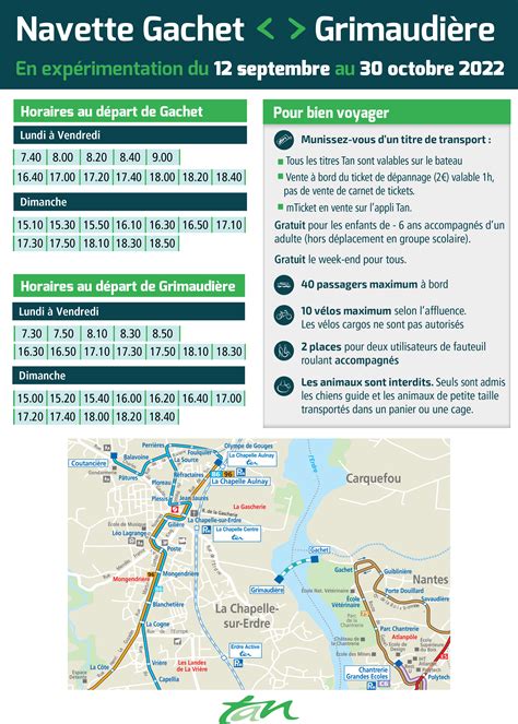 POUR VOS DÉPLACEMENTS, PRENEZ LE BATEAU | La Chapelle sur Erdre