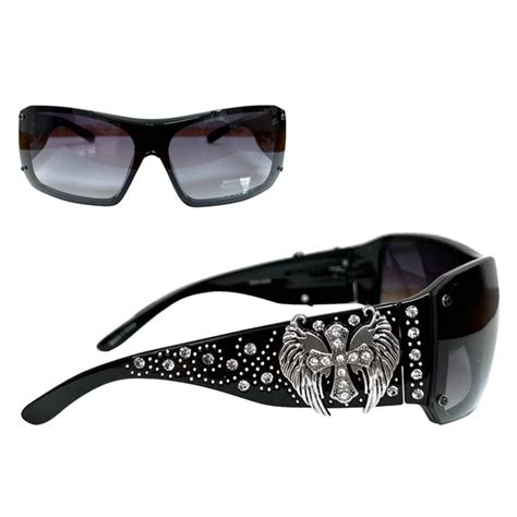 Sgs 5208 Montana West Wing Cross Sunglasses By Pairs Montana West U S A