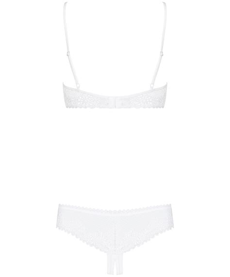 Obsessive Alabastra White Lingerie Set SexyStyle Eu