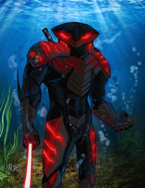 Black Manta Tryout By Tinyguy On Deviantart Black Manta Manta