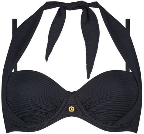 Ten Cate Multiway Bikini Top Black Stripe Maat D Zwart Bol