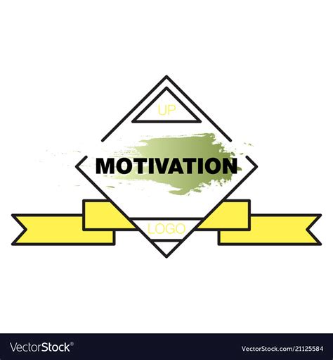 Motivation Quote Poster Inspirational Banner Vector Image