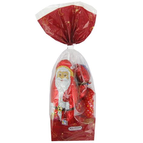 Sachet composition Noël en chocolat et confiserie 225g