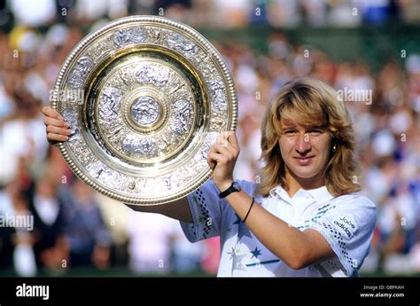 Tennis Wimbledon Championships Ladies Singles Final Steffi