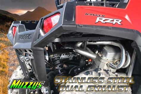 Muzzys Exhaust For The Polaris Rzr Utv Guide