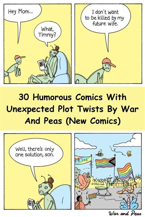 30 Humorous Comics With Unexpected Plot Twists By War And Peas New