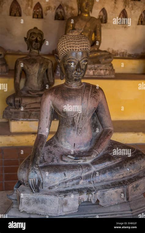 Ancient Temple In Laos Stock Photo Alamy