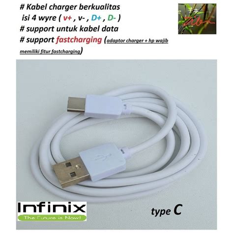 Jual Usb Type C Kabel Charger Infinix Hot X Hot Pro G X Hot G X